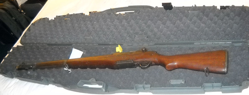 M1 rifle in CMP hard case