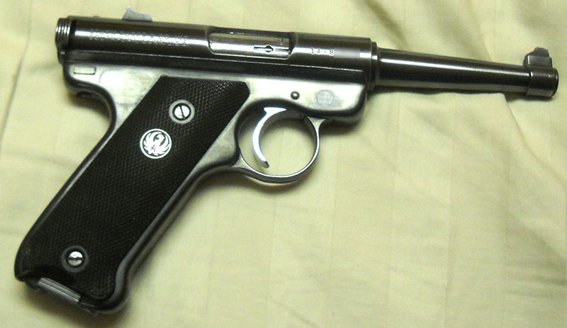 Ruger Standard (Mk I) pistol, right side